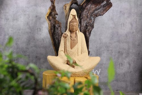 Tượng Phật QTABT Gốm Phật Sơn BS0049