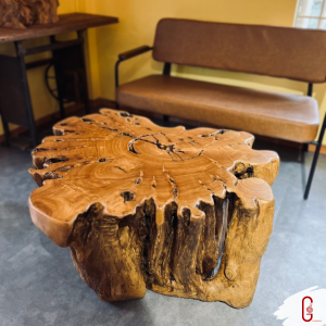 Bàn sofa gỗ lũa tự nhiên - Nét đẹp mộc mạc mà tinh tế