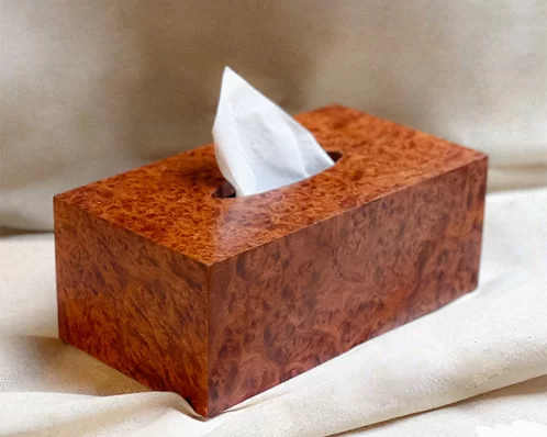 hộp khăn giấy ăn gỗ tự nhiên