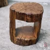đôn gỗ lũa trang trí đa năng