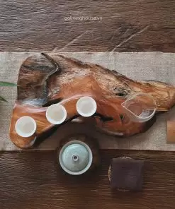 khay trà gỗ lũa