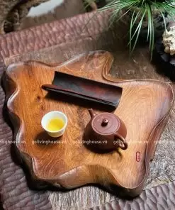 khay trà gỗ lũa tự nhiên